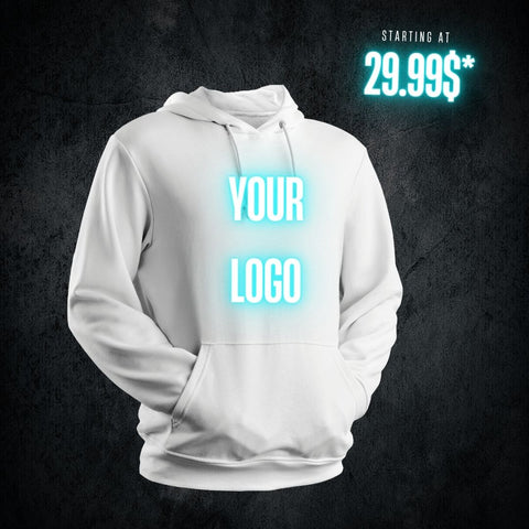 Custom Hoodie -Multicolor Print up to 7 inches