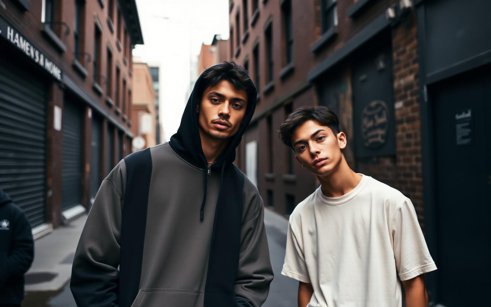 Montreal street editorial featuring the Layerkings START collection